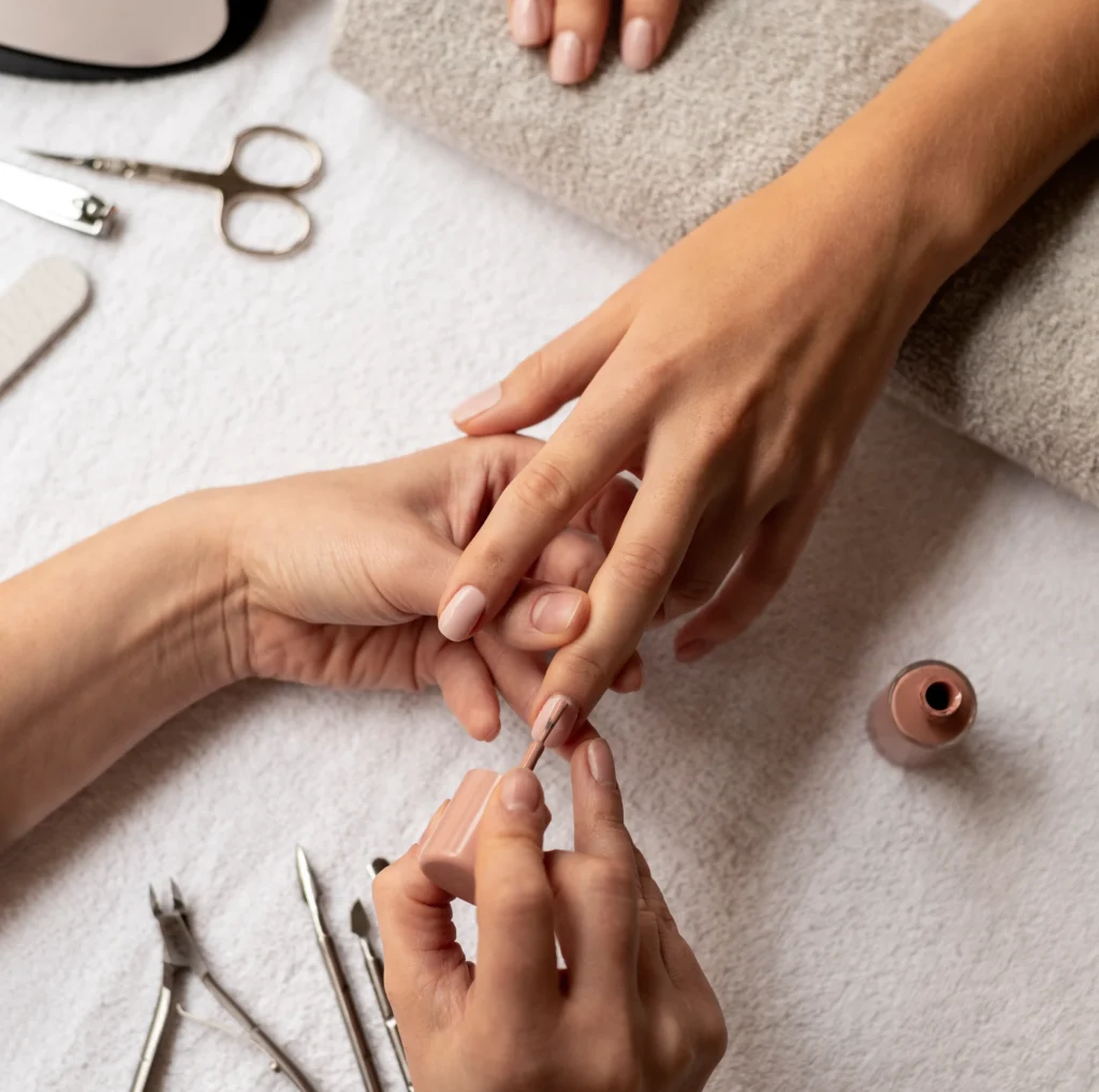 pedicura particular realizada en casa